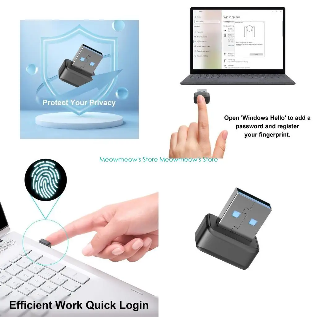 

W91a Window Hello Hello Finger Reader Advanced Antippoofing Technology для Windows10