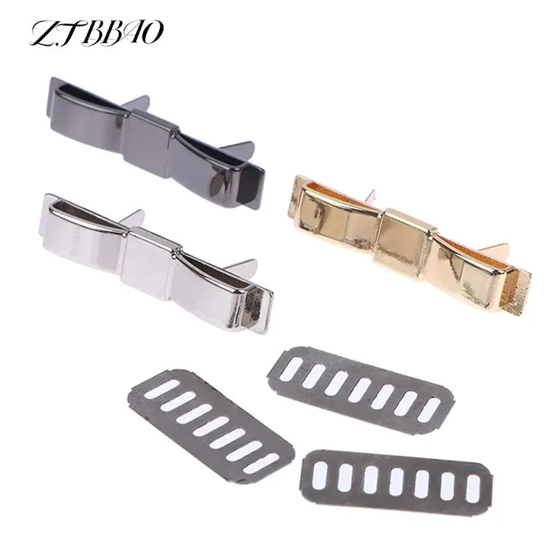 

1 шт. элегантные металлические пряжки для обуви с бантом, зажим для сумок, застежка «сделай сам» для украшения сумок, застежка для женских сумок, аксессуары