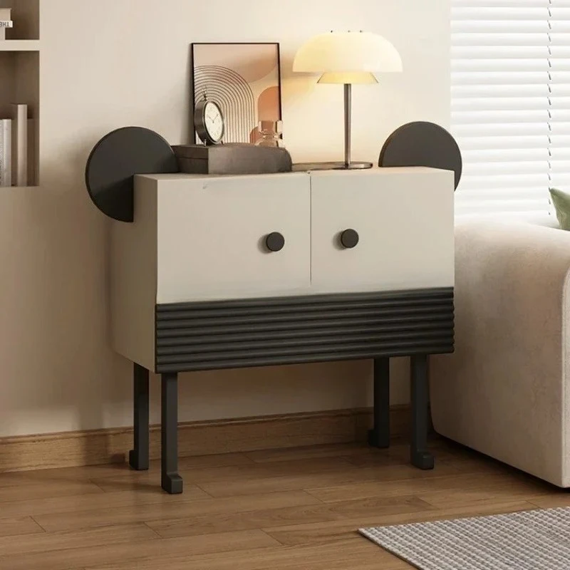 Creative Living Room Modern Sofa Side Cabinet Kitchen Edge Light Luxury Storage Locker Entry Entrance Cabinet