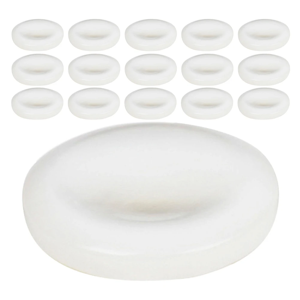 

15 Pcs Trumpet Accessories Small Shell Buttons Valve Caps Set Parts for Finger Replacements Sturdy Material Wide Compatibility