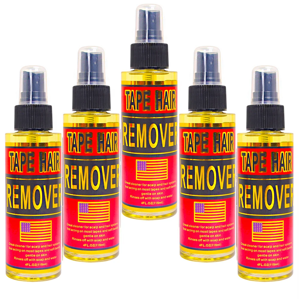 

Спрей-удалитель клея для накладных волос: для кружевных париков, тупе и ленточных наращиваний волос