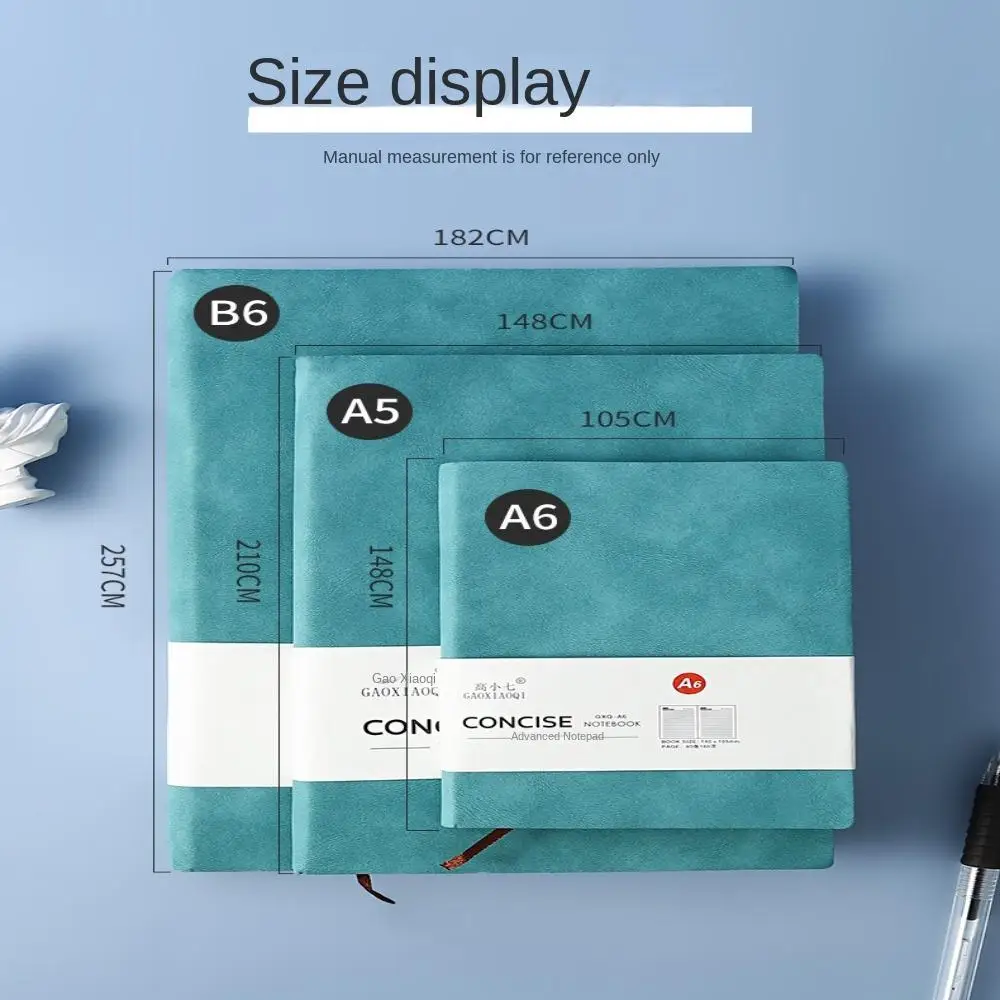 ورق كتابة سميك للوازم المكتبية المدرسية المجلات دفاتر الملاحظات جدول مذكرات A6 #5