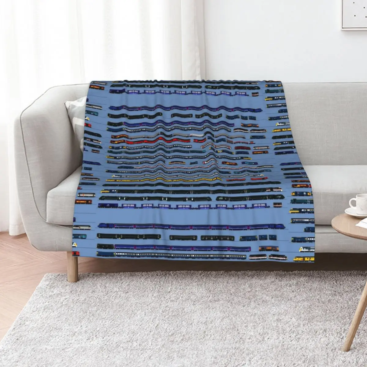 locomotives Throw Blanket warm for winter Beach cosplay anime For Sofa Thin Comforter christmas decoration Blankets