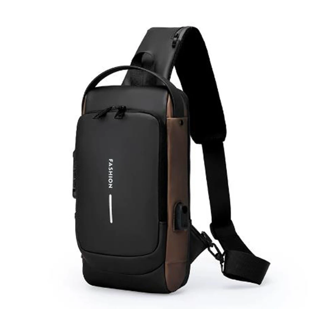 Men's and Women's Single Shoulder Crossbody Bags - Multi colored, Large Capacity, Zipper Closure, Ideal for Camping and Outdoor