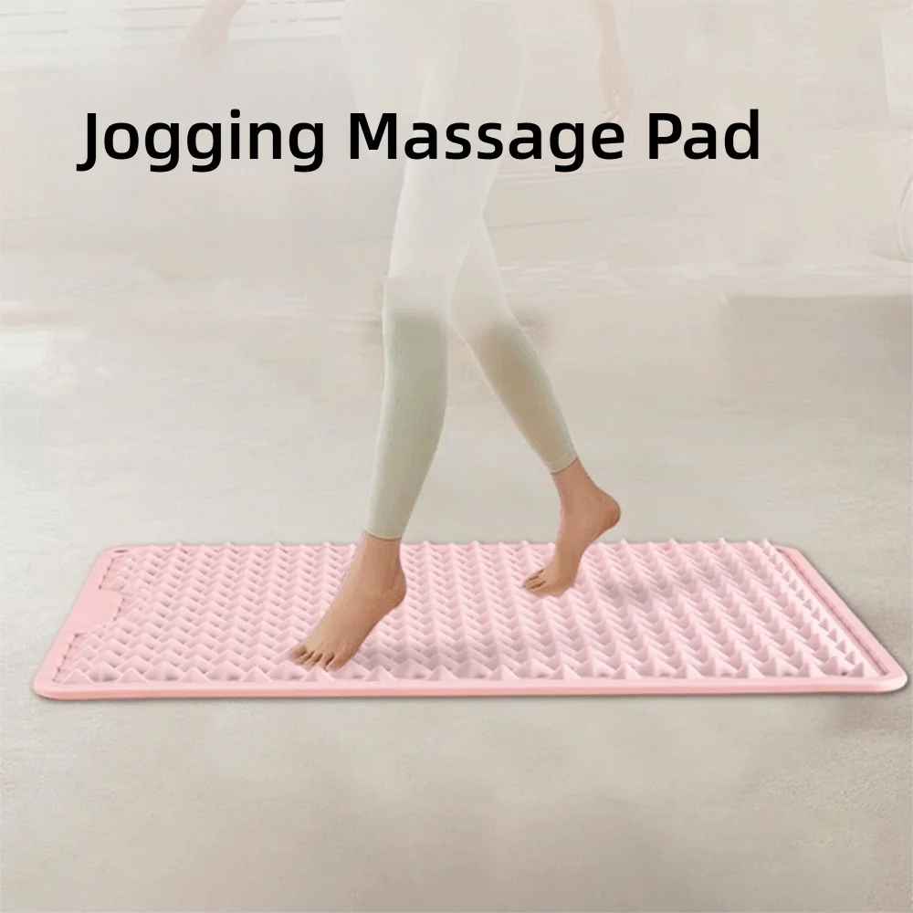 Silicone Jogging Massage Pad Thickened Soft Foot Massage Pad Double-sided Non-slip Finger Pressure Board Fitness Pedal