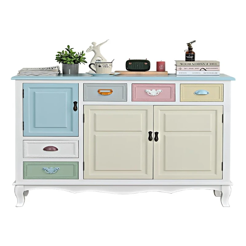 

Simple and modern large-capacity storage entrance cabinet at the home door