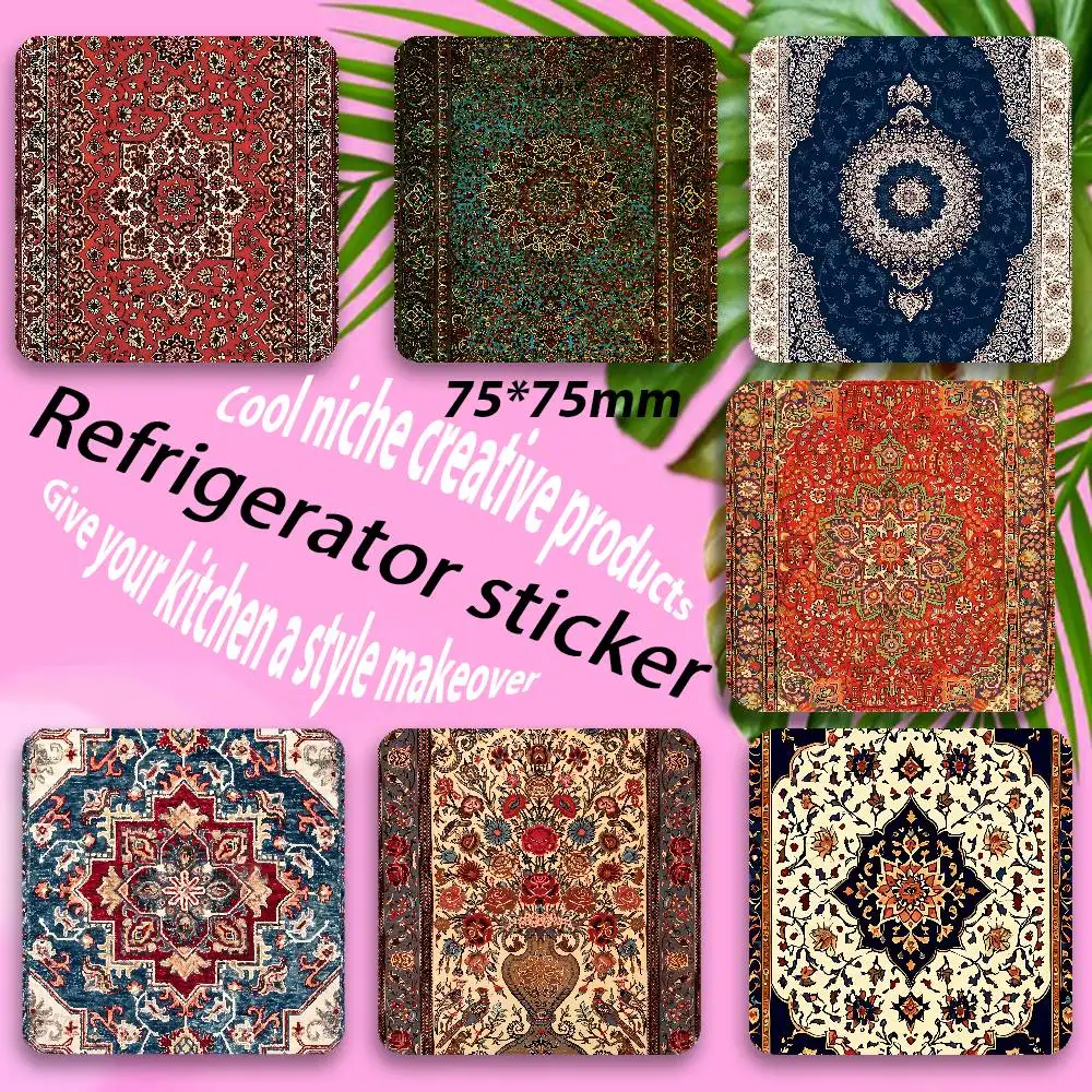 Persian Rug Iranian Carpet Fridge Magnets Magnetic Refrigerator Memorial Gifts For Kitchen Office Locker Travel Home Deco