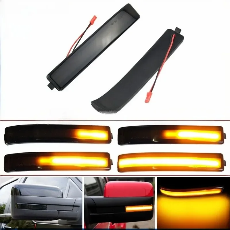 LED Dynamische Seite Spiegel Blinker Lichter Für Ford F150 F-150 2009-2014 SVT Raptor 2010-2014 sequentielle Lampe Blinker Anzeige