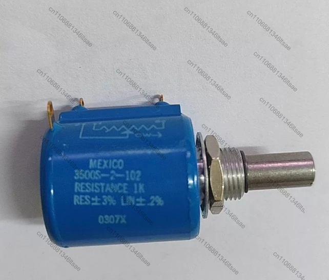 Accessories 1pcs 3500s-2-102 multi-turn electric slotter, 1k resistance, high-precision wire winding, res±3%, lin±0.2%