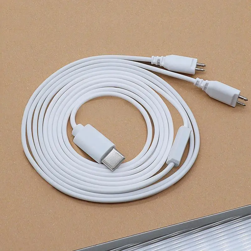 TPE Oxygen-Free Copper Hearing Aid Earphone Cable 2 Pin Single/Dual Head Hearing Aid Connection Cable Hearing Aid Accessories view 5