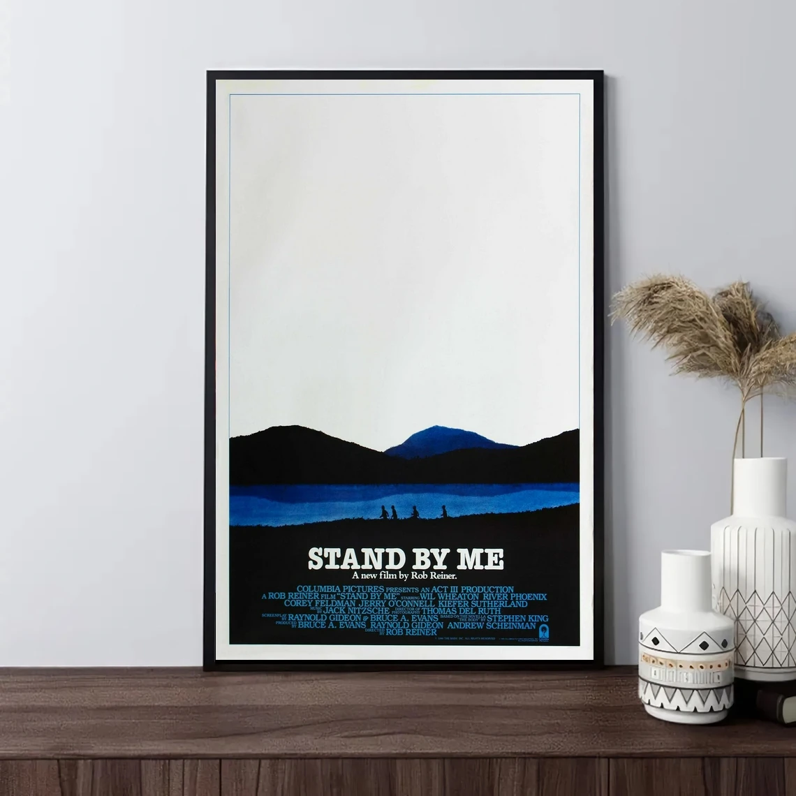 الوقوف مني الحد الأدنى ملصق الفيلم قماش الفن صور مطبوعة الملصقات الكلاسيكية والشعبية ديكور المنزل لوحات جدارية لا الإطار