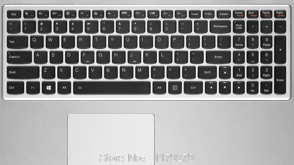 

Силиконовый чехол для клавиатуры Lenovo Ideapad 2016 15,6-15 Z50-75 500 Y700 15, Y700-15, 500 дюйма