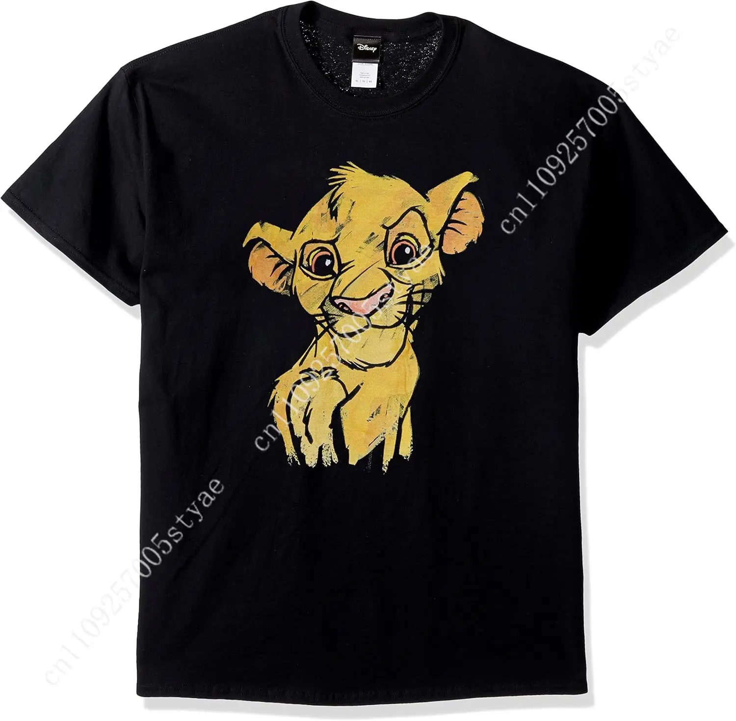 

Disney Lion King Simba Sketch Crown Prince Graphic T-Shirt Shirt