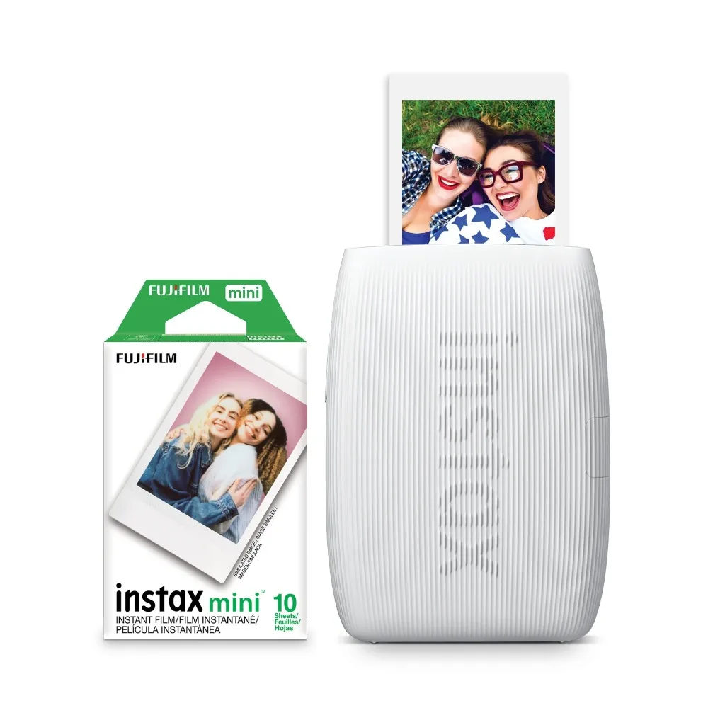 

instax Mini Link 3 Smartphone Wireless Printer with 10 pack Film, Clay White (Value Pack)