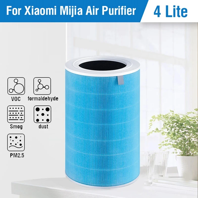 For Xiaomi 4 Lite Hepa Filter Replacement Filter For Xiaomi Mi Mijia Air Purifier 4 Lite Activated Carbon Filter