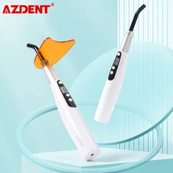 AZDENT Dental LED Lampa utwardzająca Bezprzewodowa 1400 mw/cm2 5 W Niebieskie światło LED 3-sekundowe żywice utwardzające Instrumenty dentystyczne Narzędzia laboratoryjne