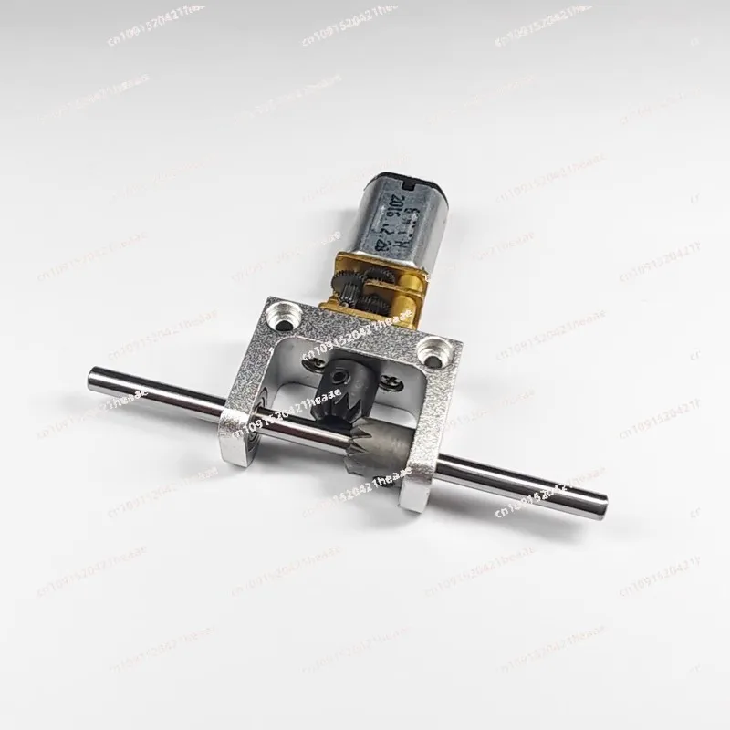 

Suitable for 90 degree 1:1 bevel gearbox bevel gear T-type commutator 2/3mm shaft N20 motor rear axle power transmission