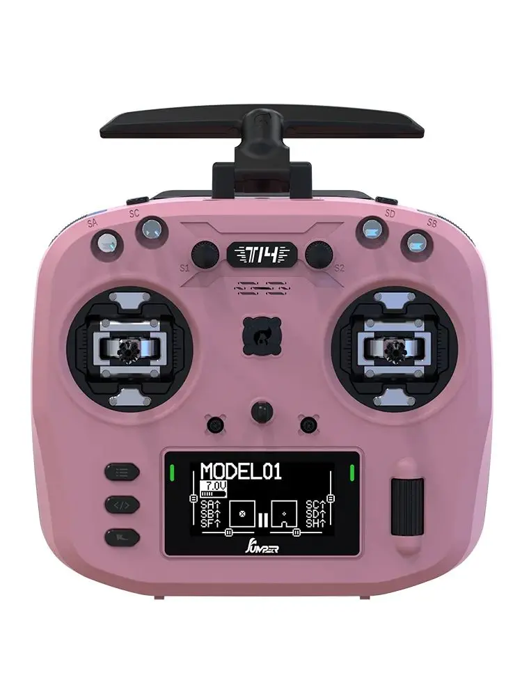 Il più nuovo JUMPER T14 Macarone HALL ELRS telecomando EDGETX 2.4GHz 915MHz 1W 1000mW trasmettitore per FPV Racing Drone