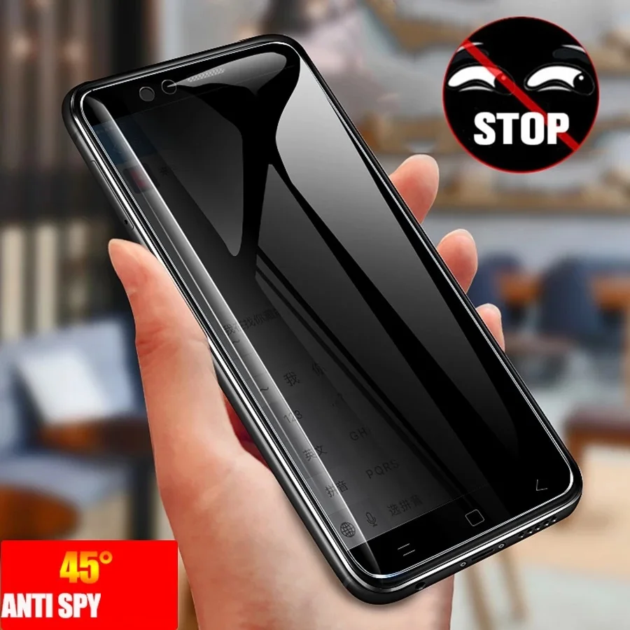 1-3Pcs Full Cover Private Screen Protector For iPhone 6 7 8 Plus SE 2020 Privacy Hydrogel film 11 X XS MAX XR Privacy Case