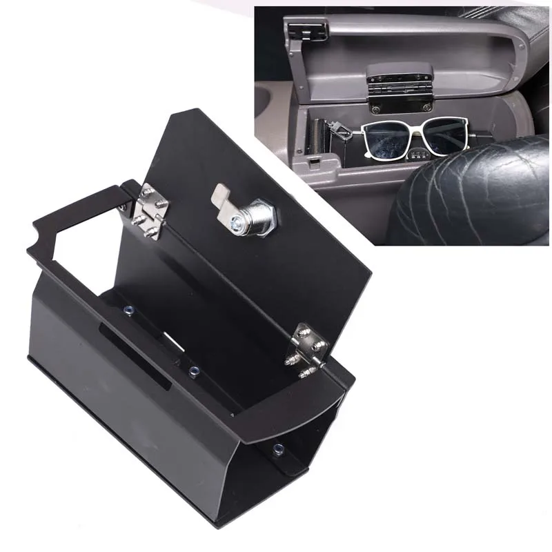 Carbon Steel Center Console Safe Lock Box for Toyota Celica T230 1999-2005 Hidden Car Vault Security Storage 1Pc