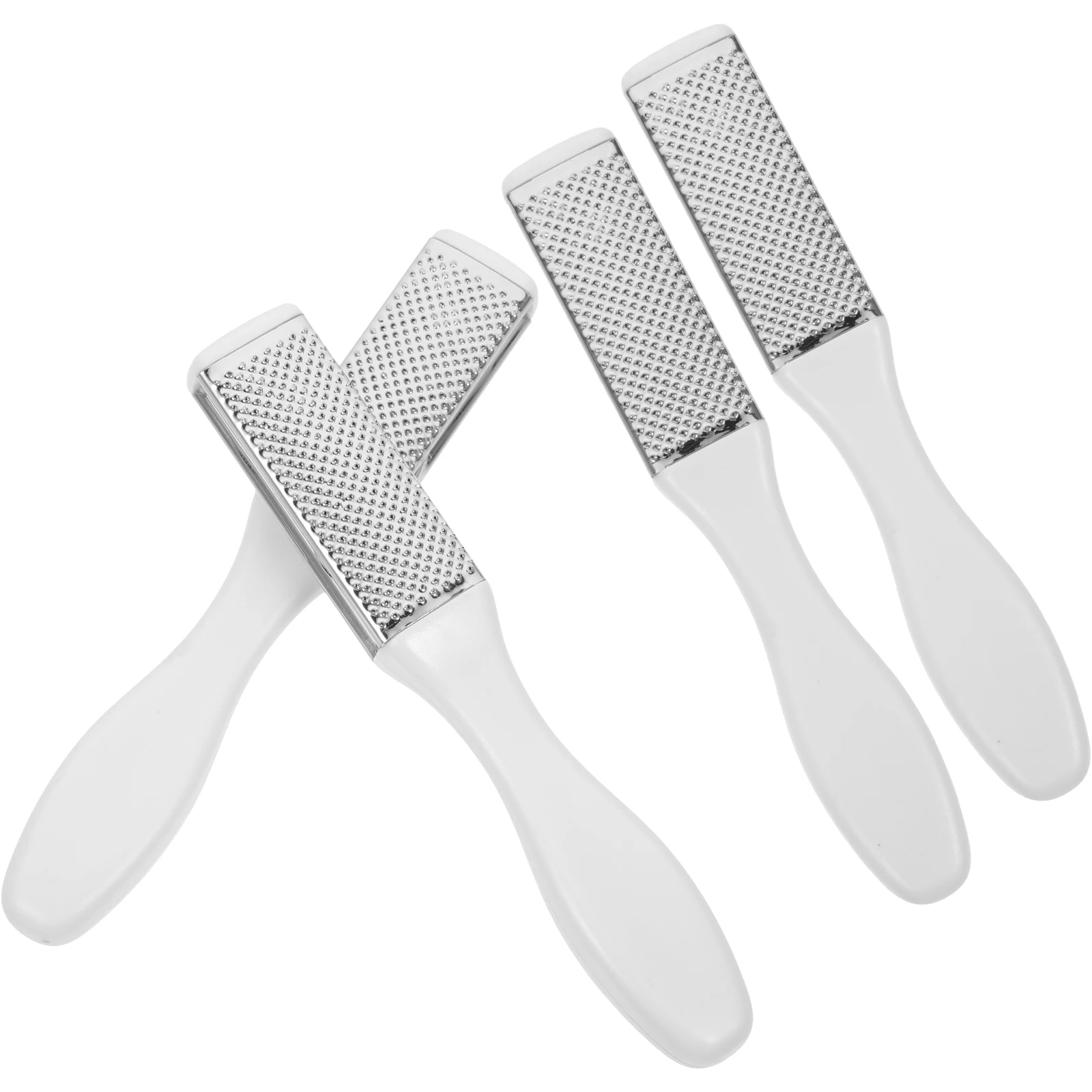 4 Pcs 케어 도구 각질 제거 트리머 죽은 발 파일 도구 피부 제거 페디큐어 Rasp 금속 파일 네일 용품