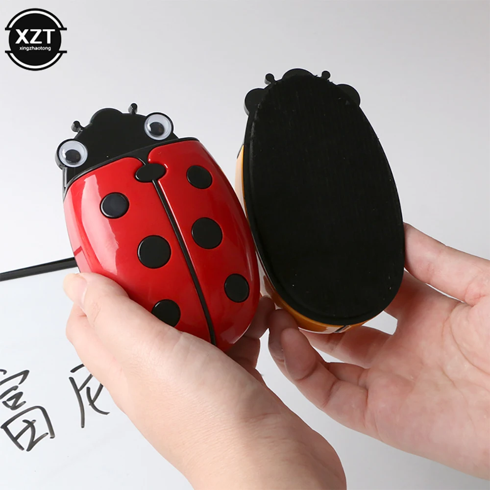 Cute Ladybug Fridge Magnetic Storage Box Eraser Whiteboard Pen Organizer Save Space Magnet Kitchen Container Holder C26