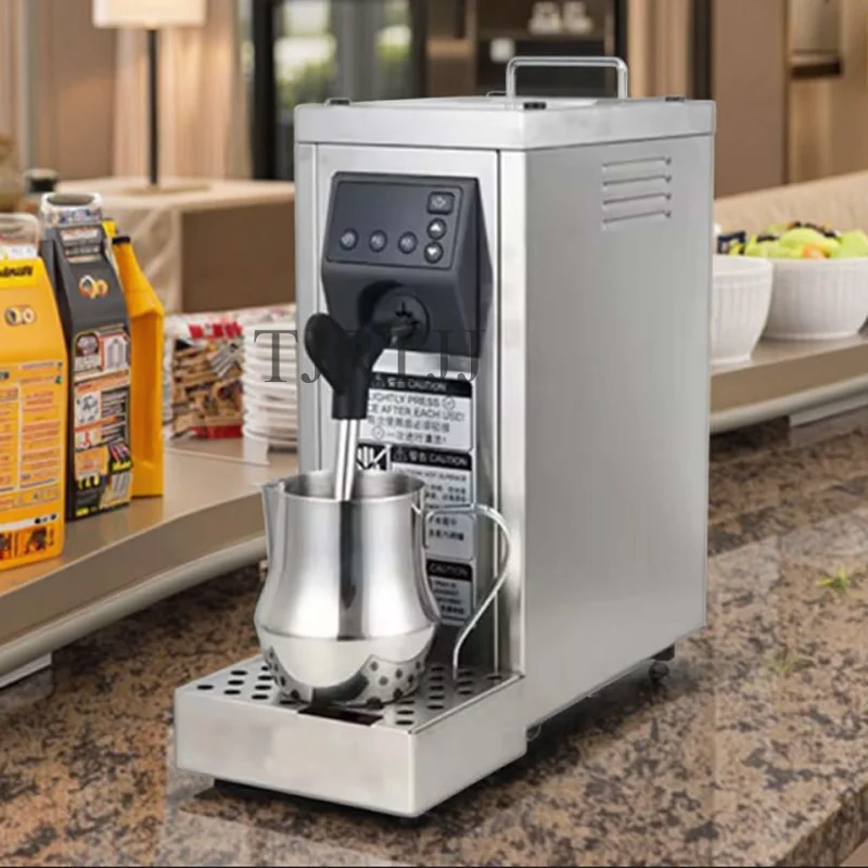 Commercial Milk Tea Shop Use 110V 220V Stainless Steel Steam Coffee Heating Automatic Electric Steam Milk Foam Machine