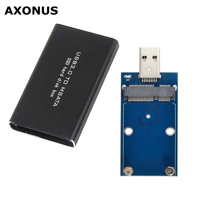 MSATA To USB 3.0 Portable Hard Drive Enclosure MSATA Sata Channel Solid-state Drive To USB 3.0 Adapter