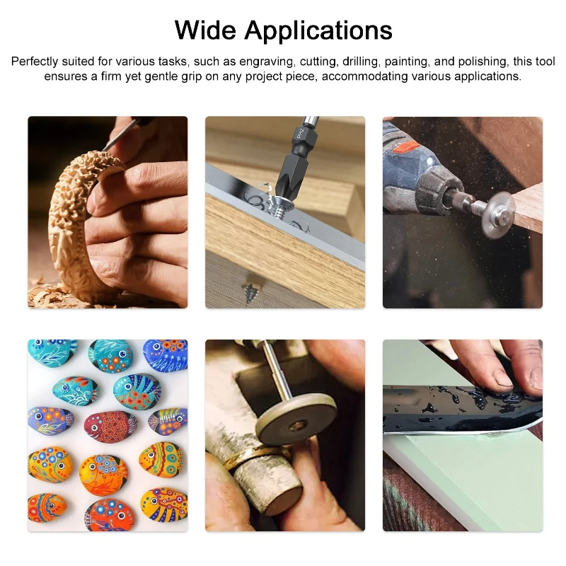 T004 304 Stainless Steel Bench Vise - Multi-Function Clamp Fixture for Model Making/Precision Machining & DIY Crafts