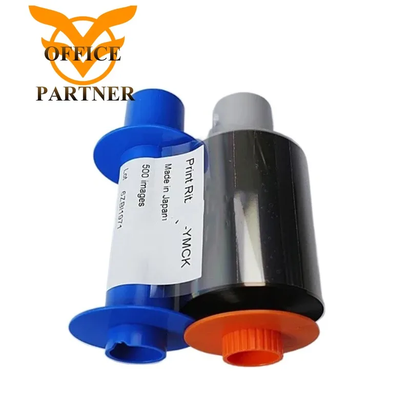 1Pcs Genuine new 45000 Color YMCKO Ribbon 084052 084051 YMCK s for Fargo HDP5000 ID Card Printer  84052 84051