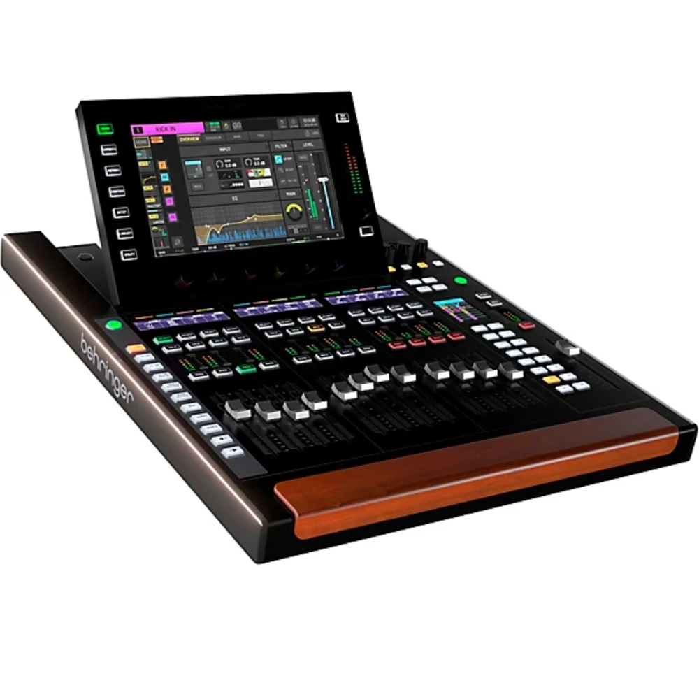 Behringer WING มิกเซอร์ดิจิตอล 48 ช่องขนาดกะทัดรัดพร้อมหน้าจอสัมผัส อินเทอร์เฟซเสียง USB พรีแอมป์ Midas 24 ตัว และโปรเซสเซอร์ FX 16 ตัว