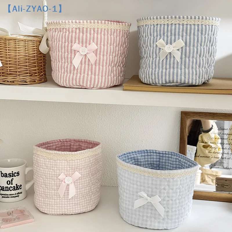 【ZYAO-1】Cesta de almacenamiento organizadora de escritorio, decoración del hogar, bolsa organizadora de juguetes para pañales de bebé, almacenamiento multiusos, marco cuadrado bonito