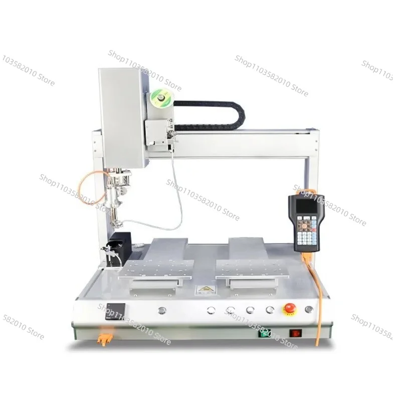 Double station automatic high-speed welding machine 360 ° rotation multi-angle, automatic welding