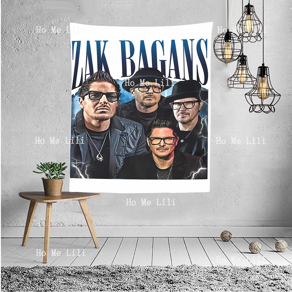 Limited Zak Bagans Vintage Homage Tribute Aesthetic Tapestry Wall Hanging For Bedroom Livingroom Modern Design