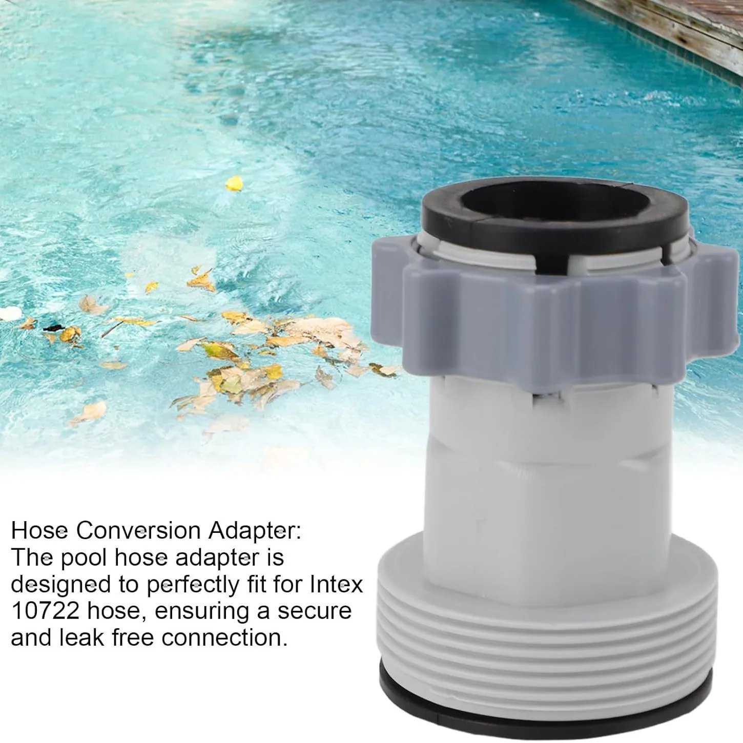 For Intex Pool Hose Adapter 1 5 Inch to 1 25 Inch Pool Valve Connector