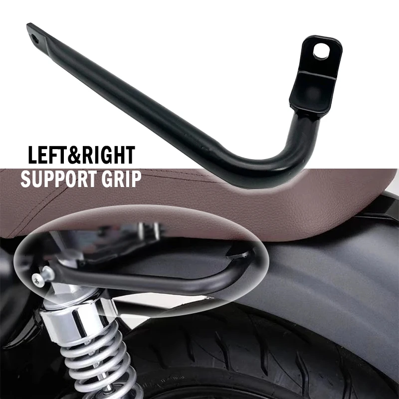 Motorcycle rear seat armrest bracket for Honda GB350 gb350 gb350s 2021 2022 rear passenger armrest reinforcement