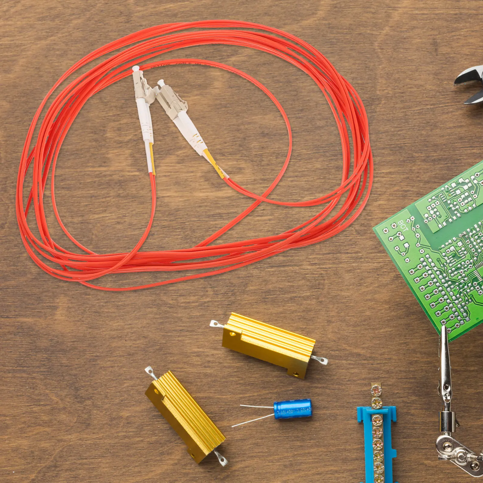 LC to LC Multimode Fiber Optic Patch Cable 50 125 for Data Center Network Connection