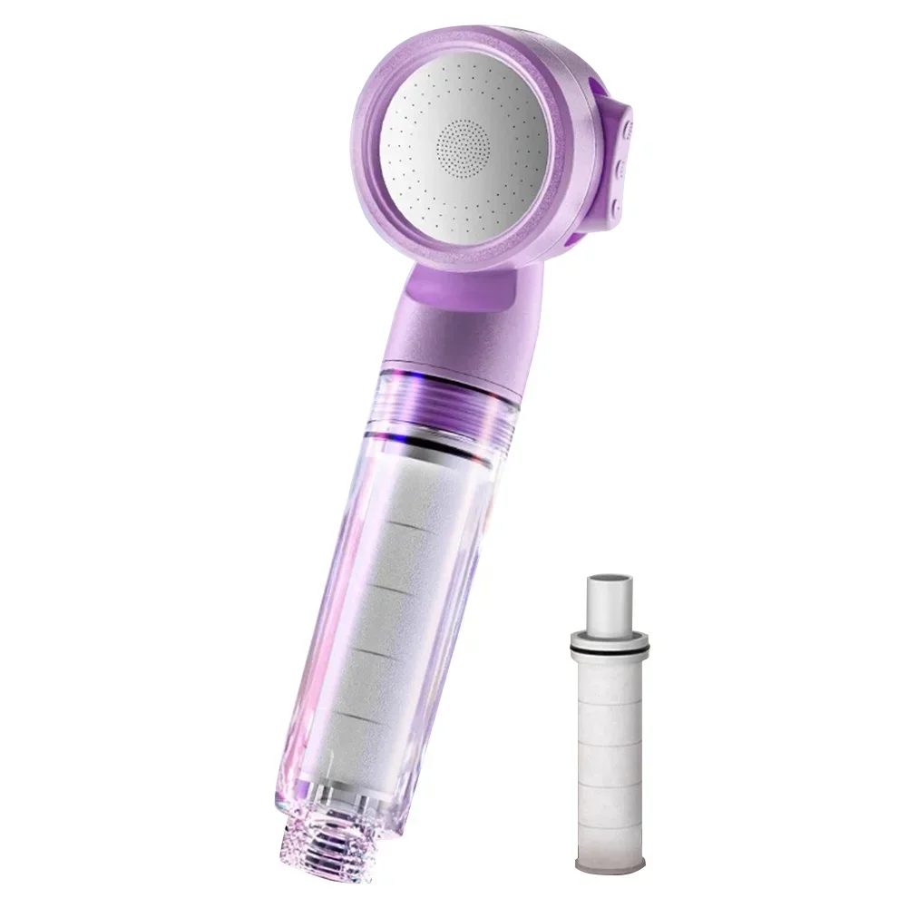 

Регулируемая душевая лейка с фильтром, высоким давлением, простой установкой и защитой от накипи