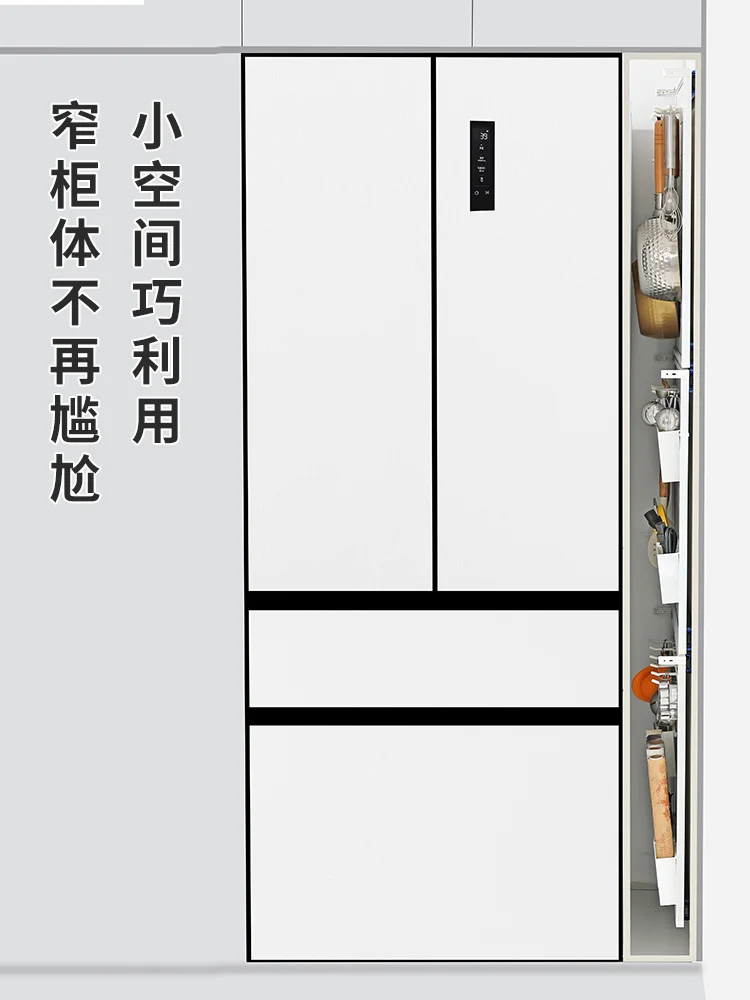 Yichi side pull basket kitchen refrigerator cabinet 150 extremely narrow pull cabinet 200 cabinet 250 seasoning 300 drawer type