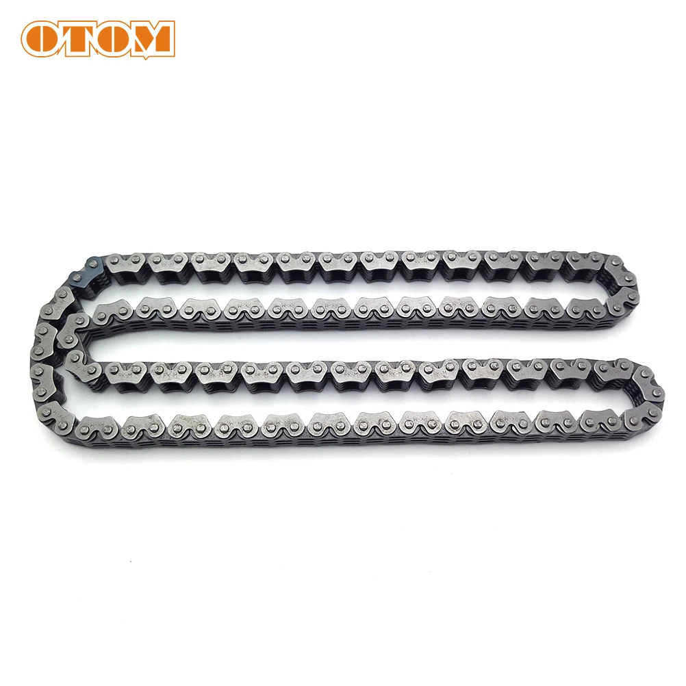 OTOM Motorcycle Accessories Engine Cam Timing Chain RKM Motorbike Chain 100/118 Link For ZONGSHEN ZS177MM ZS194MQ NC250 NC450 K6