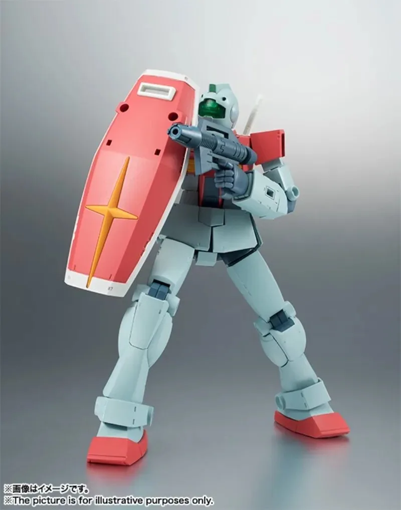 Bandai ROBOT SPIRITS SIDE MS RGM‑79 GM ver.A.N.I.M.E. Mobile Suit Gundam Action Figure Original Box Collection Display Toy view 5