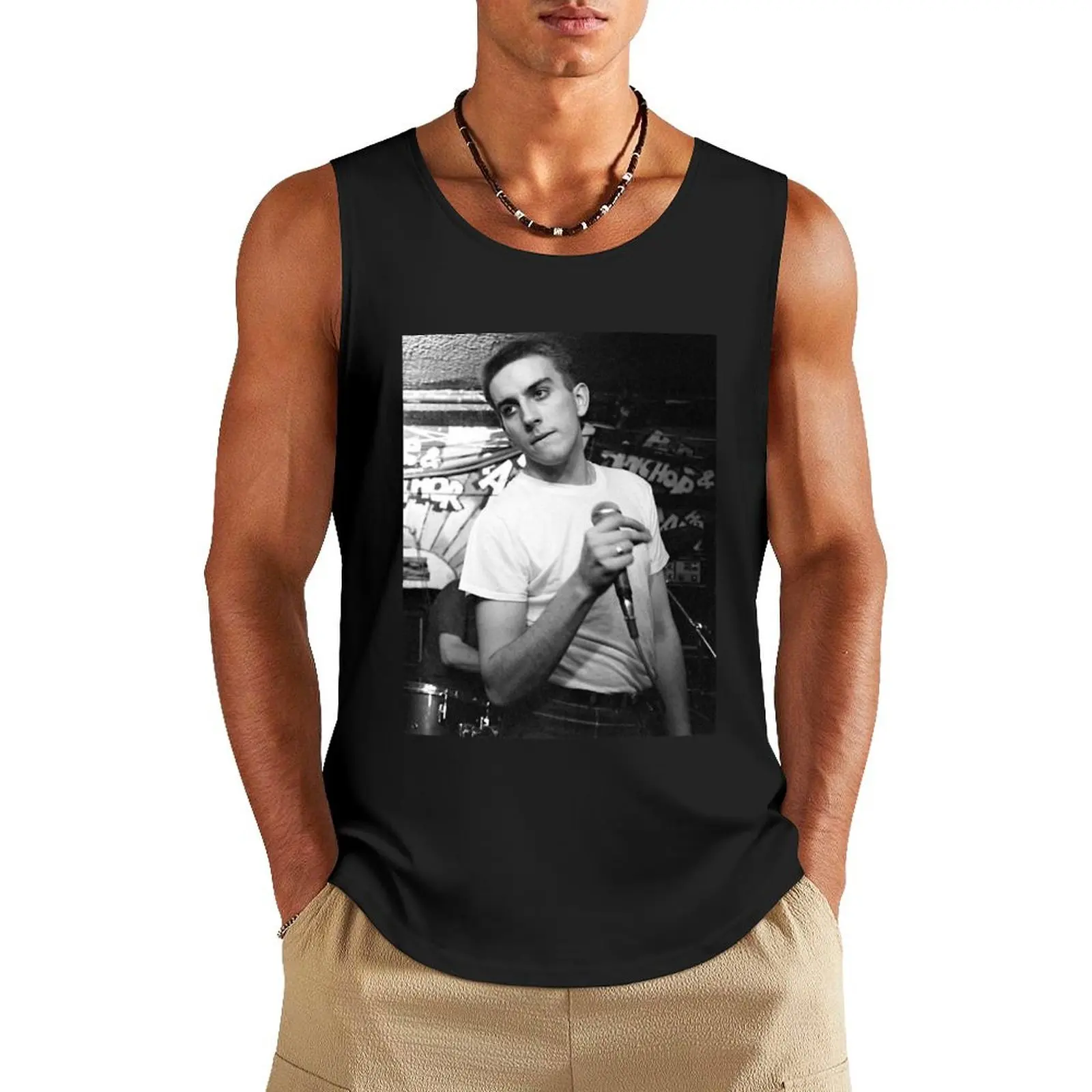 

TERRY HALL 1959-2022 HOPE Tank Top men gym clothing sleeveless shirts sports suits