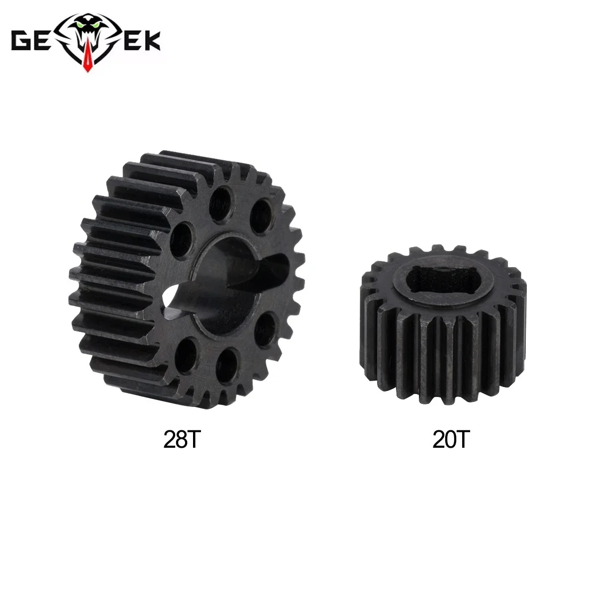 

Steel 28/20T Portal Gear Set for 1/10 RC Crawler Vanquish VS4-10 Phoenix F10 Portal Axle