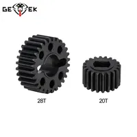 Steel 28/20T Portal Gear Set for 1/10 RC Crawler Vanquish VS4-10 Phoenix F10 Portal Axle