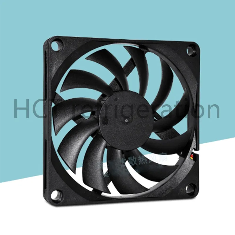 Original AFB0812HB 8010 12V 0.2A 4-wire PWM speed regulation function thin 8CM chassis power supply cooling fan