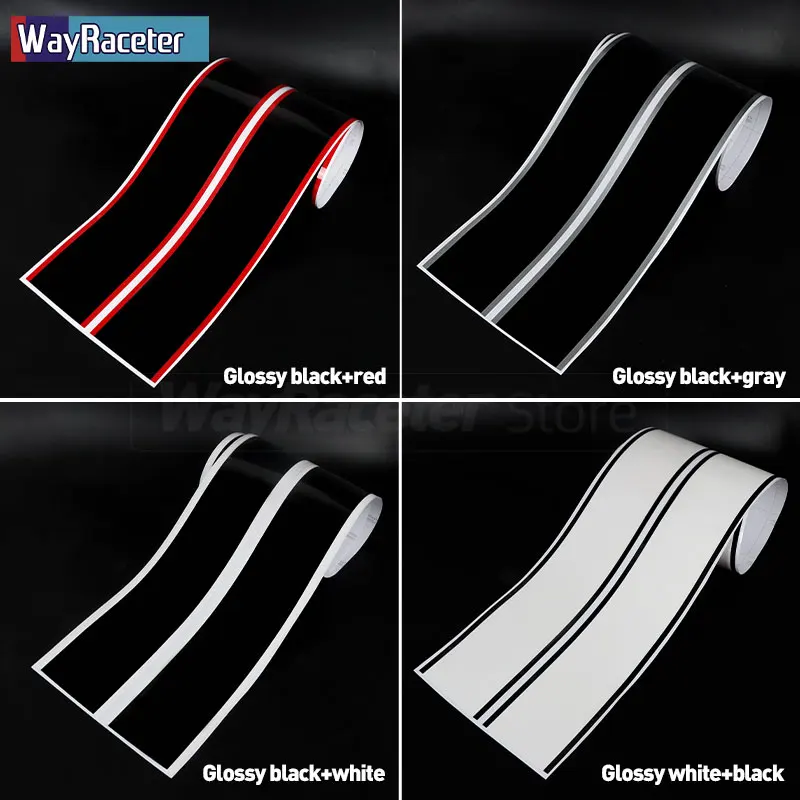 Car Hood Decal Engine Cover Rally Line Bonnet Stripe Sticker For MINI Cooper R55 R56 R57 R58 R59 R60 R50 R52 R53 F54 F55 F56 F60