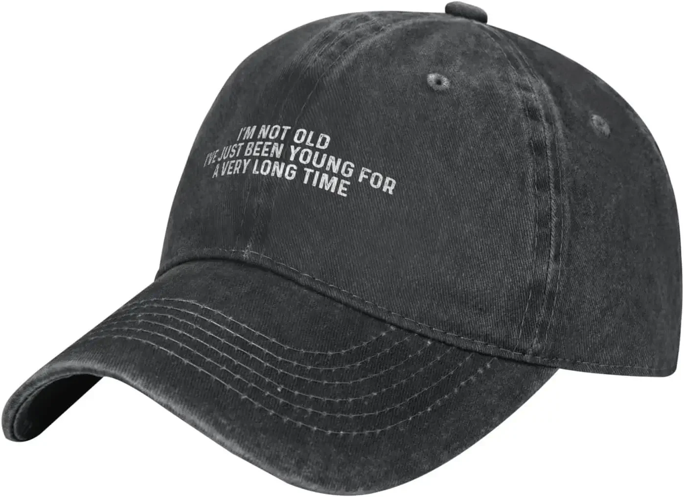 I'm Not Old I've Just Been Young for A Very Long Time Hat Men Baseball Caps Fashionable Cap