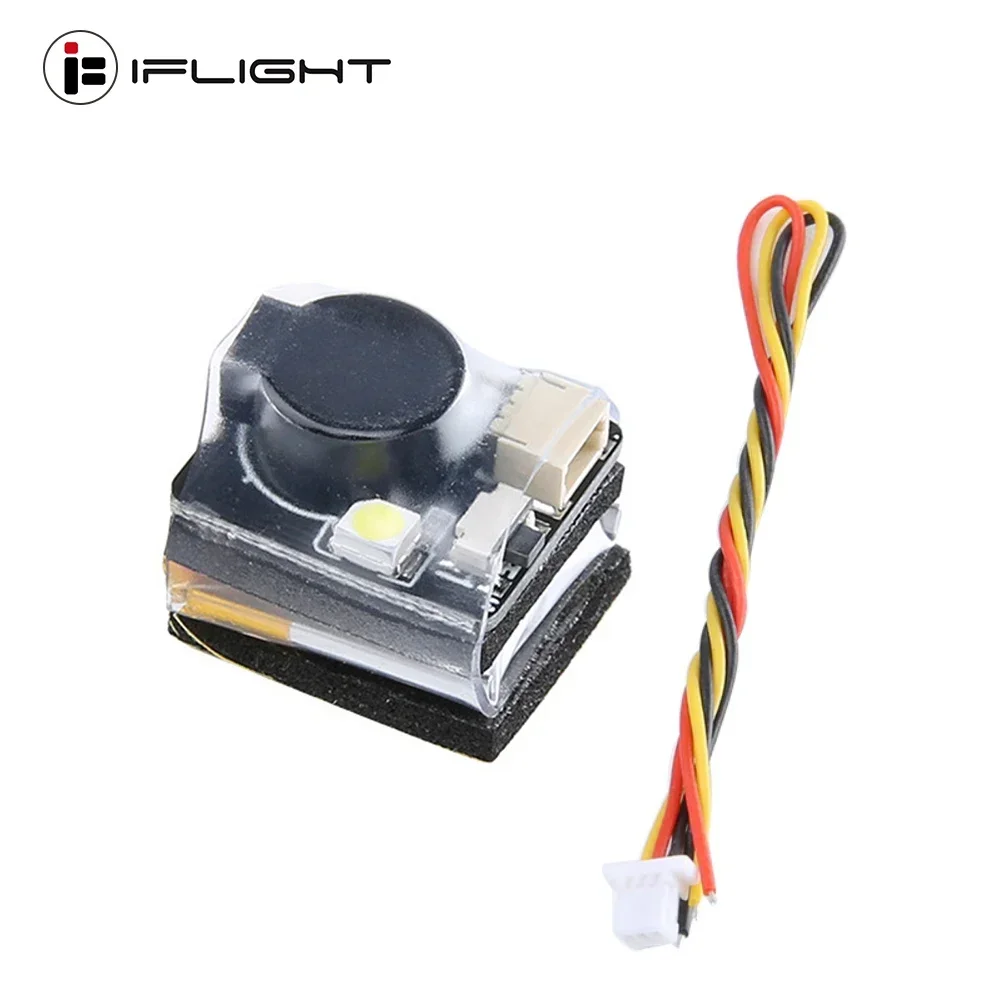 IFlight YR50B_S Finder Buzzer 100dB BB ring LED light alarm 100 decibels programmable BF F7 for FPV quadcopter and RC Airplane