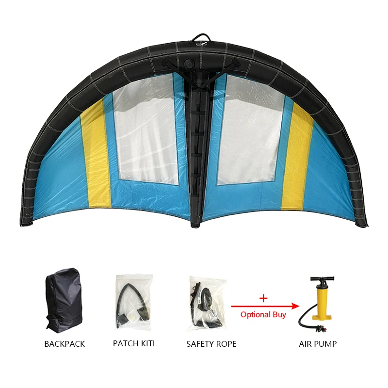 Kitesurf Duotone Inflat Wing Foil Efoil Board Windsurf Sail Kitesurfing Kite Surfboard Traction Pad Wingfoil Wing 4m Surfski