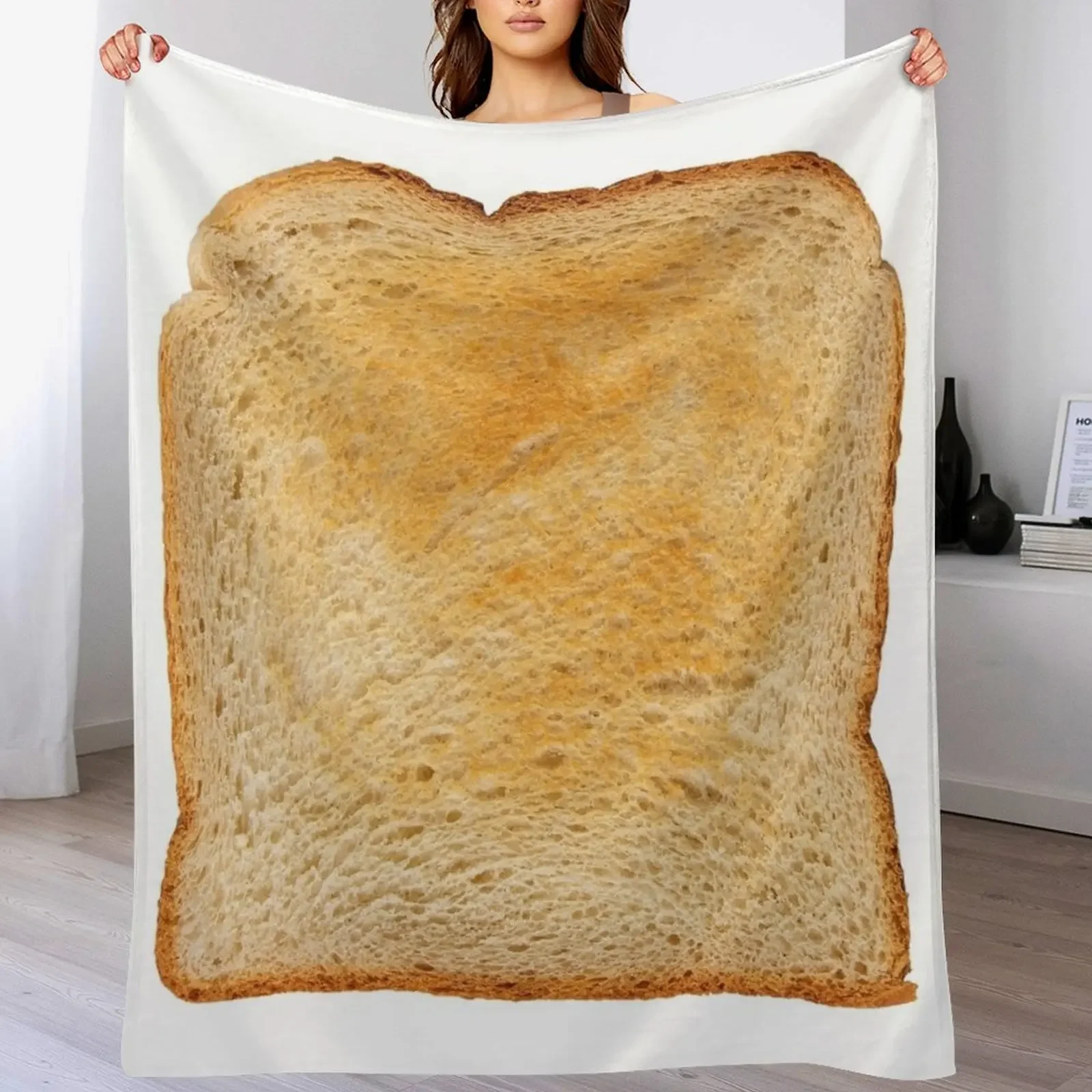

Toast Throw Blanket Warm Comfortable Blanket for Office Napping